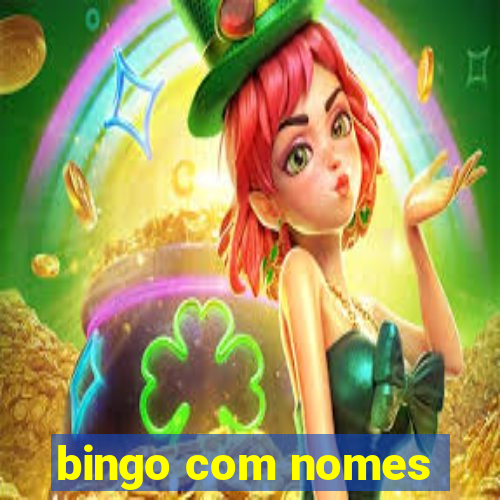 bingo com nomes